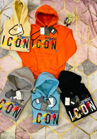 Mens Dsquared Icon Hoodie.