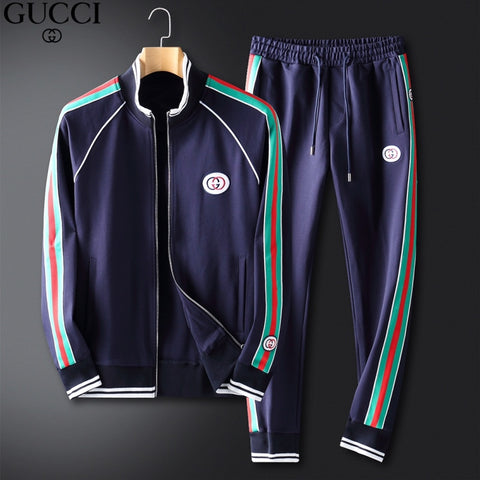 Men's Blue Brand G Tracksuit